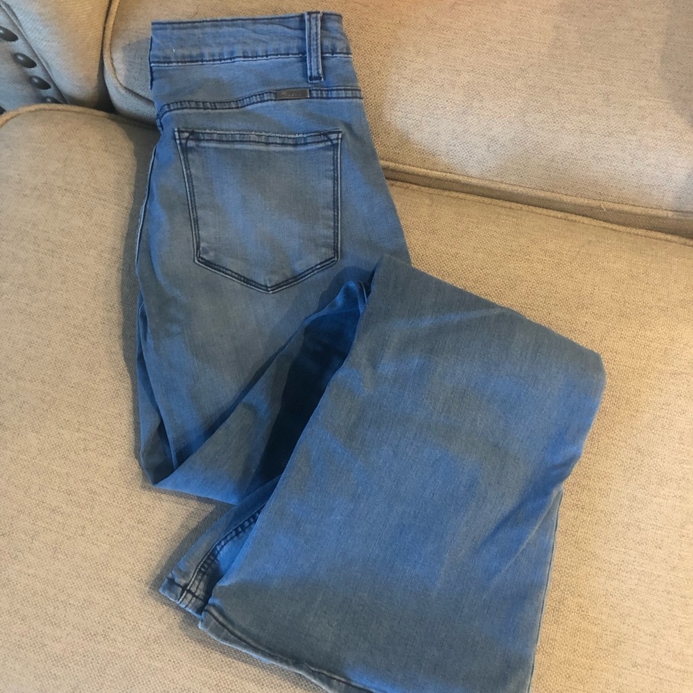 New KanCan Petite Stretch Flare Jeans